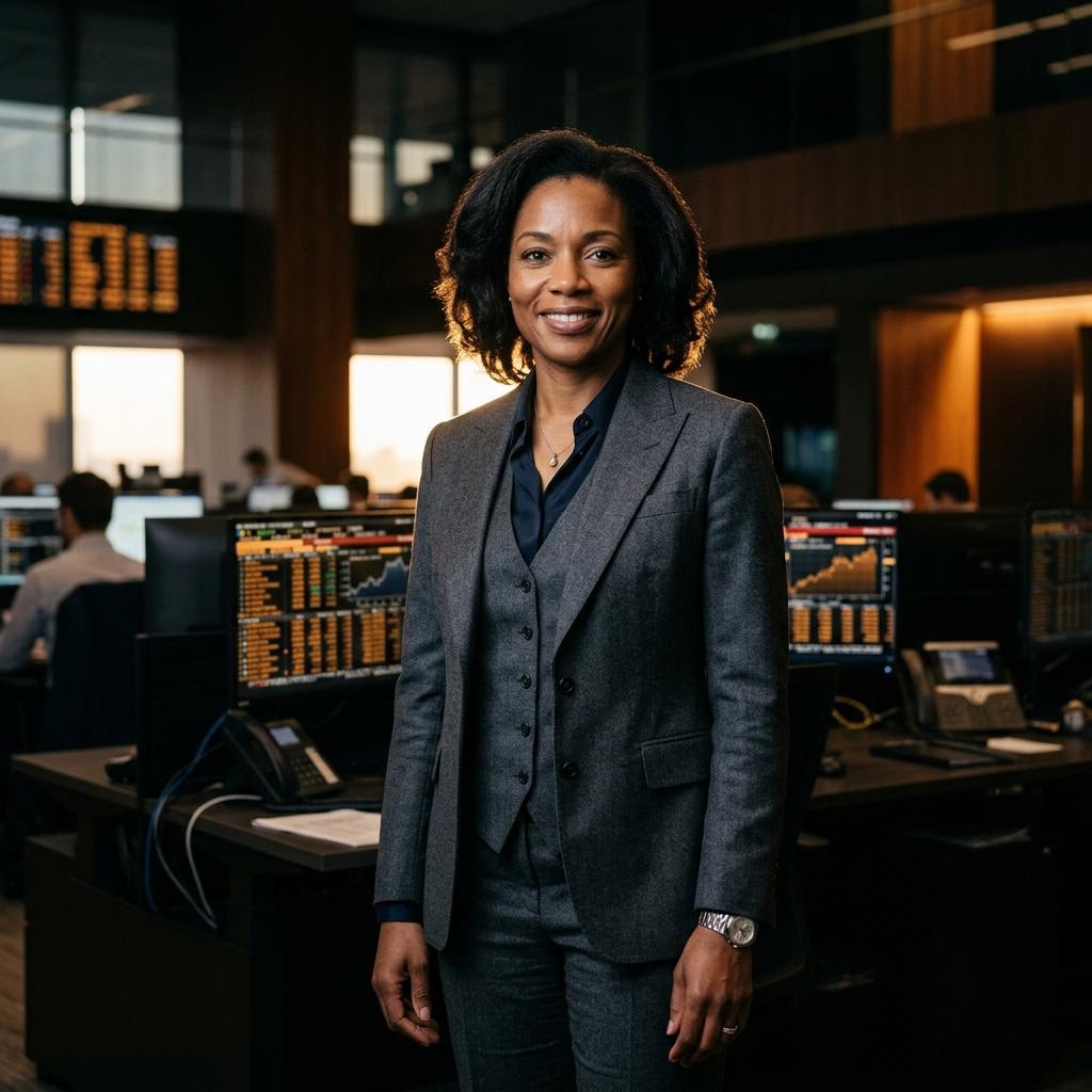 Quantitative strategist managing automated algorithms